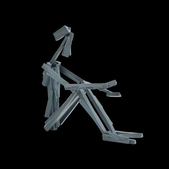 JAKUB FLEJŠAR | Sedící by 3D SCULPTURING